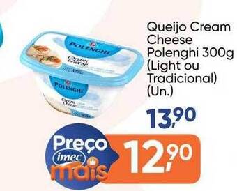 Imec Supermercados Queijo cream cheese polenghi oferta