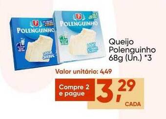 Imec Supermercados Queijo polenguinho oferta