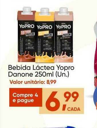 Imec Supermercados Bebida láctea yopro danone oferta