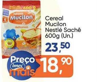 Imec Supermercados Cereal mucilon nestlé oferta