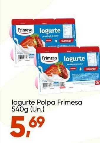 Imec Supermercados Iogurte polpa frimesa oferta