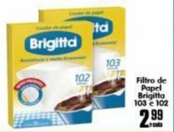 Higa's Supermercado Filtro de Papel Brigitta 103 e 102 oferta