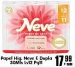 Papel Hig. Neve F. Dupla 30mts Lv12 Pg11