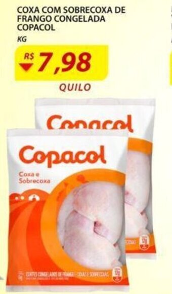 Assaí Atacadista Coxa com Sobrecoxa de Frango Congelada Copacol 1kg oferta