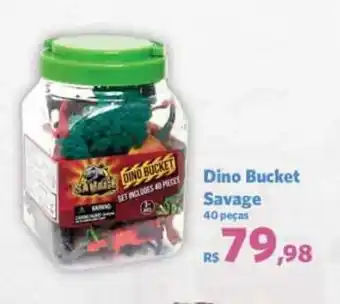 Sam's Club Dino Bucket Savage 40 pecas oferta