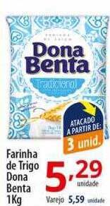 Akki Atacadista Farinha de trigo dona benta oferta