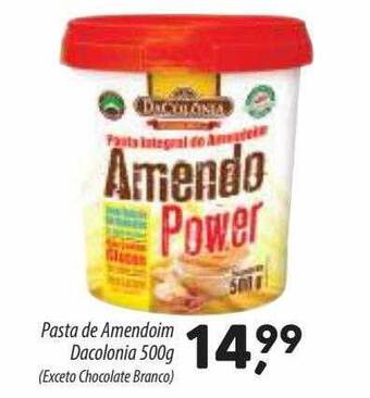 Asun Pasta de amendoim dacolonia oferta