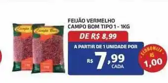 Bahamas Mix Feijão vermelho campo bom tipo 1 oferta