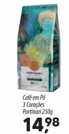 Café em pó 3 corações portinari