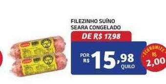 Bahamas Mix Filezinho suíno seara congelado oferta