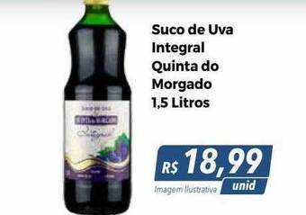 Hiper Moreira Suco de uva integral quinta do morgado oferta