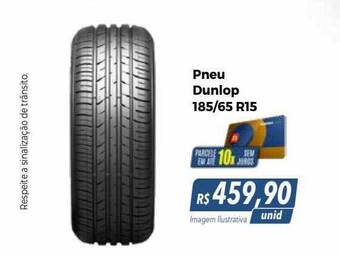 Hiper Moreira Pneu dunlop 185 65 r15 oferta