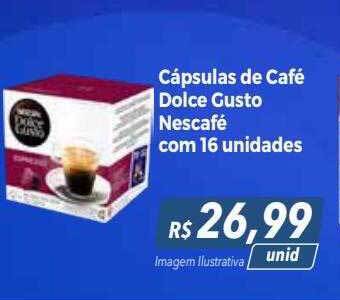 Hiper Moreira Cápsulas de café dolce gusto nescafé oferta