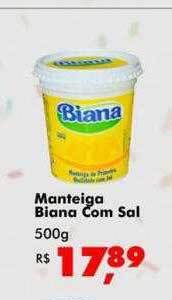 Big Box Manteiga biana com sal oferta