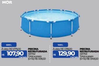 Piscina estruturada mor