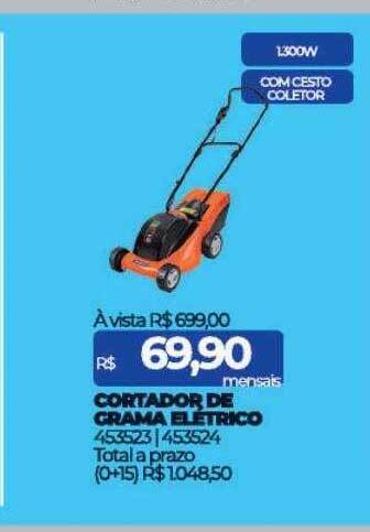 Cortador de grama eletrico
