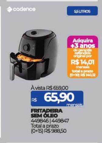 Fritadeira sem óleo