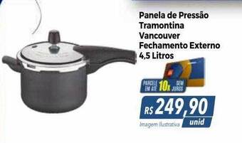 Hiper Moreira Panela de pressão tramontina vancouver fechamento externo oferta