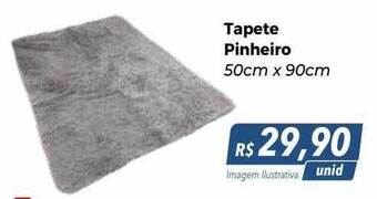 Hiper Moreira Tapete pinheiro oferta