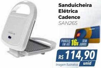 Sanduicheira elétrica cadence