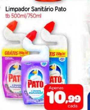 Nordestão Limpador sanitário pato oferta
