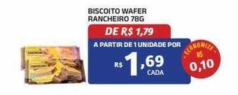 Biscoito wafer rancheiro