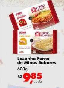 Big Box Lasanha forno de minas sabores oferta