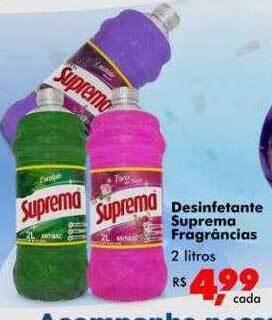 Desinfetante suprema fragrâncias