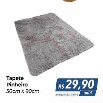 Hiper Moreira Tapete pinheiro oferta