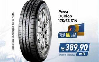 Hiper Moreira Pneu dunlop 175 65 r14 oferta