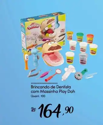Brincando de dentista com massinha play doh