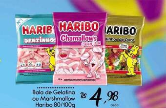 Giassi Supermercados Bala de gelatina ou marshmallow haribo oferta