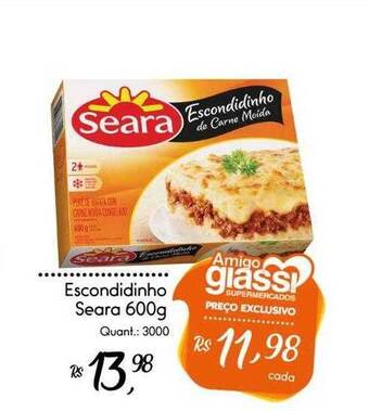Giassi Supermercados Escondidinho seara oferta