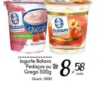 Giassi Supermercados Iogurte batavo pedaços ou grego oferta