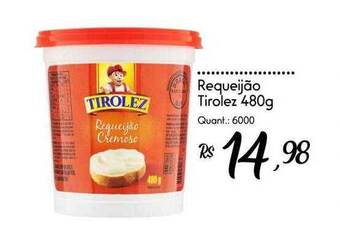 Giassi Supermercados Requeijão tirolez oferta