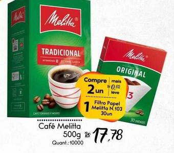 Giassi Supermercados Café melitta oferta