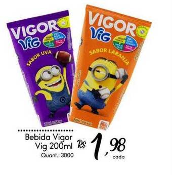 Giassi Supermercados Bebida vigor vig oferta