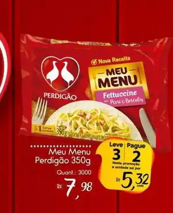 Giassi Supermercados Meu menu perdigão leve 3 pague 2 oferta