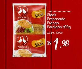 Giassi Supermercados Steak empanado frango perdigão oferta