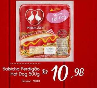 Giassi Supermercados Salsicha perdigão hot dog oferta