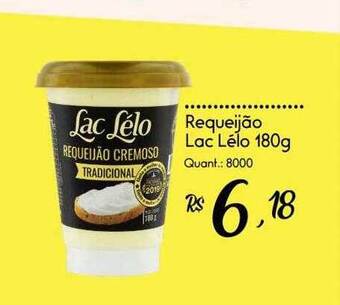 Giassi Supermercados Requeijão lac lélo oferta