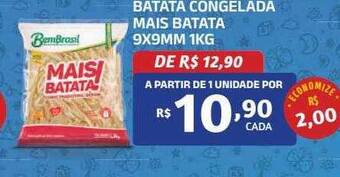 Bahamas Mix Batata congelada mais batata oferta