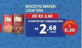 Bahamas Mix Biscoito wafer look oferta