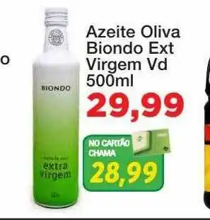 Azeite oliva biondo ext virgem