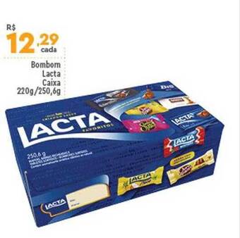 Supper Rissul Bombom lacta caixa oferta