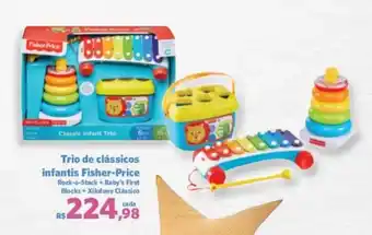 Trio de Classicos Infantis Fisher-Price
