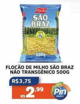 Floção de milho são braz não transgênico