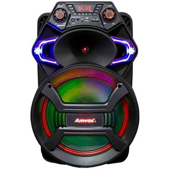 Gazin Caixa de som amplificada amvox aca550 strondo 2 550w bluetooth led oferta