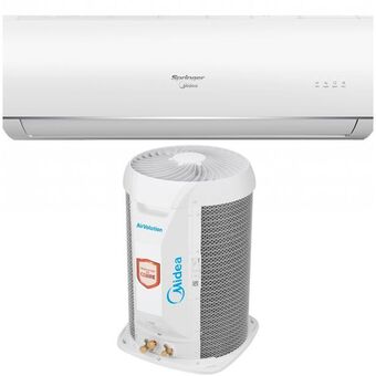 Gazin Ar condicionado split airvolution 9.000 btus turbo springer midea frio oferta