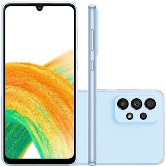 Gazin Smartphone samsung galaxy a33 5g 6.4" octa core 128gb 6gb câmera tripla oferta